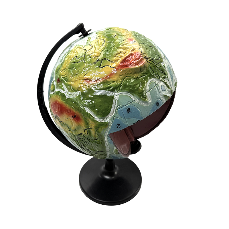 Geography education model,model of earth internal structure, earth internal structure globe model